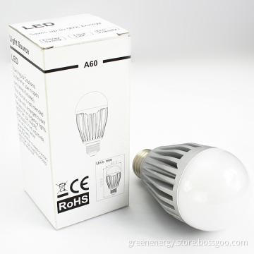 Dimmable 10W A60 bulb, 750lm, E27base, Die-casting housing, CE&ROHS(M